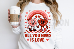 All You Need is Love Valentine PNG Design Product Image 2