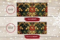 Christmas Mug Wrap, Winter Mug Sublimation Design Product Image 2