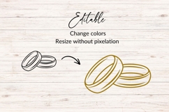 Wedding Rings SVG Product Image 2