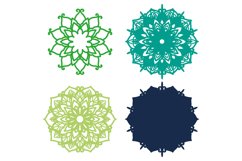 Mandala 3D Multilayer SVG/ 3D mandala/ Mandala paper cut Product Image 2