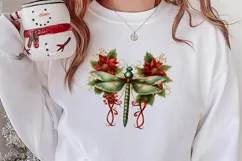Fairy Christmas Sublimation Clipart, Fairy Christmas PNG Product Image 2