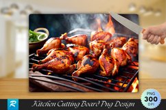 Tandoori Chicken Cutting Board Sublimation Design Product Image 1