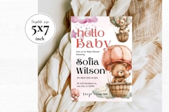 Baby Shower Invitation Template 262 Product Image 2