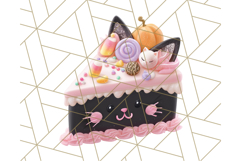 Haunted Sweet Shoppe PNG Clipart, Pastel Halloween Bakery Product Image 2
