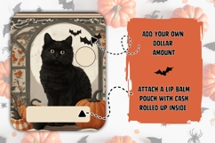 Halloween Bats Money Card, Printable Halloween, Gift Card Product Image 2
