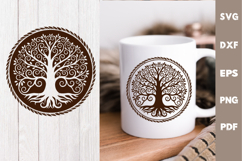 Tree of life SVG, Engraving Laser Cutting board SVG Product Image 2