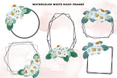 Watercolor Daisy Black Frames Product Image 2