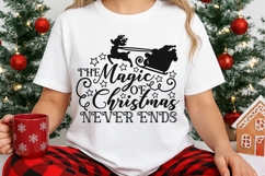 The Magic Of Christmas Never Ends Svg, . Product Image 3