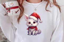 Cozy Winter Animals Clipart, Christmas Clipart Product Image 2