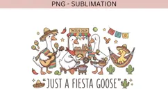 Fiesta geese png design for T-shirts Product Image 2