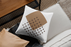 Geometric Diamond Dot Pattern Embroidery Design Product Image 2