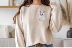 Rabbit Number 5 Embroidery Design Product Image 2