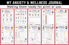 My Anxiety &amp; Wellness Journal Product Image 2