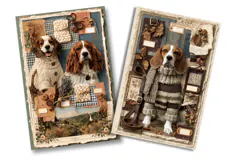 Rustic Dog Junk Journal Pages Product Image 2