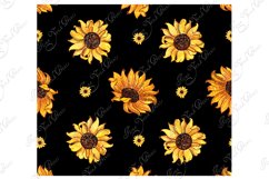 Sunflowers skinny tumbler 20 oz Straight Seamless Wrap Product Image 2