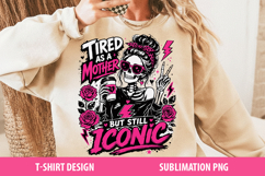Mom Life PNG Bundle 3 Designs, Funny Mom Quotes Sublimation Product Image 2