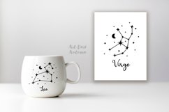 Astrology svg bundle, Star zodiac constellation svg Product Image 2
