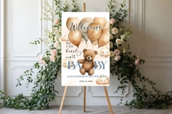 Baby Shower Welcome Sign Template 173 Product Image 2