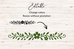 Floral Border SVG Product Image 2