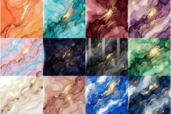 Luxury Alcohol Ink Tumbler Wrap Bundle, 20oz Skinny Tumbler Product Image 2