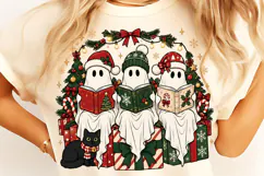 Funny Christmas PNG, Christmas Sublimation, Ghost PNG Product Image 2