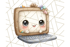 Simple School Supplies Clipart, Cute Classroom PNG Product Image 2