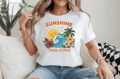 Sunshine state of mind PNG, Beach PNG Sublimation Design Product Image 2