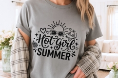 Hot Girl Summer Svg, Summer Vibes Svg, Girls Trip Svg. Product Image 3