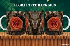 Flower Bark Mug Wraps Bundle | 11 oz | Sublimation Product Image 3
