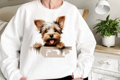 Peeking Dog Collection Clipart Product Image 2