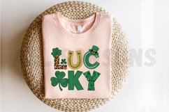Lucky St. Patrick Day Sublimation PNG, St. Patrick Day PNG Product Image 2