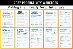 2027 Productivity Workbook Product Image 2