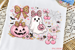 pink halloween,coquette bow png,ghost png,pumpkin png Product Image 2