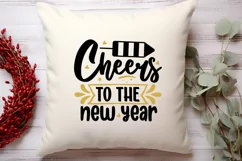 Cheers to the new year SVG, Happy New Year SVG Product Image 2