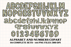 Construction Alphabet Clipart, construction letters doodle Product Image 2