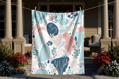 Hanging blanket presentation mockup Product Image 3