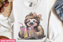 Sloth Sublimation PNG Product Image 2