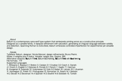 Balium - Imprecise Variable Product Image 2