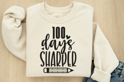 100 days sharper SVG Product Image 3