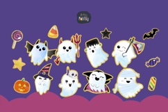 Cute Halloween Clipart Bundle Product Image 2