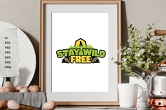 Stay Wild, Free - SVG Product Image 2