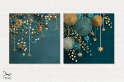 Christmas digital paper, background clipart Product Image 2