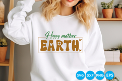 Earth day quotes SVG Design, Earth day SVG Design Product Image 2