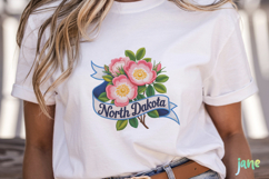 USA State Flowers Embroidery Clipart Product Image 3