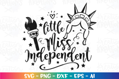 4th of July svg Little Miss Mr Fourth of July Independent Product Image 7