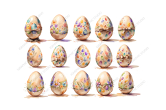 Easter Clipart, Easter Egg Clipart Product Image 2