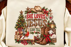 4 Christian Christmas Shirt Designs, 4 Nativity Faith Quote Product Image 2
