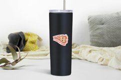 You&#039;ll always have a pizza my heart Sticker, Skeleton Valent Product Image 2