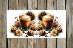 Watercolor Coffee | Mug sublimation design bundle, PNG Product Image 2