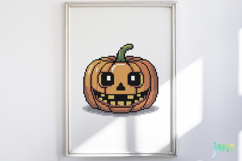 Pixel Art Halloween Sublimation Product Image 5